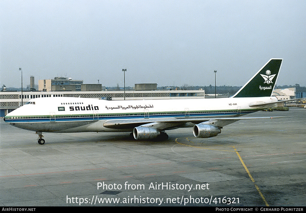 Aircraft Photo of HZ-AIH | Boeing 747-168B | Saudia - Saudi Arabian Airlines | AirHistory.net #416321