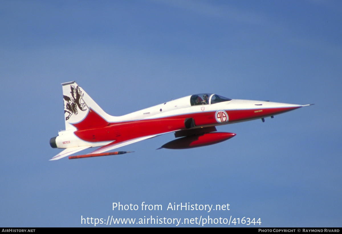 Aircraft Photo of 116703 | Canadair CF-5A | Canada - Air Force | AirHistory.net #416344