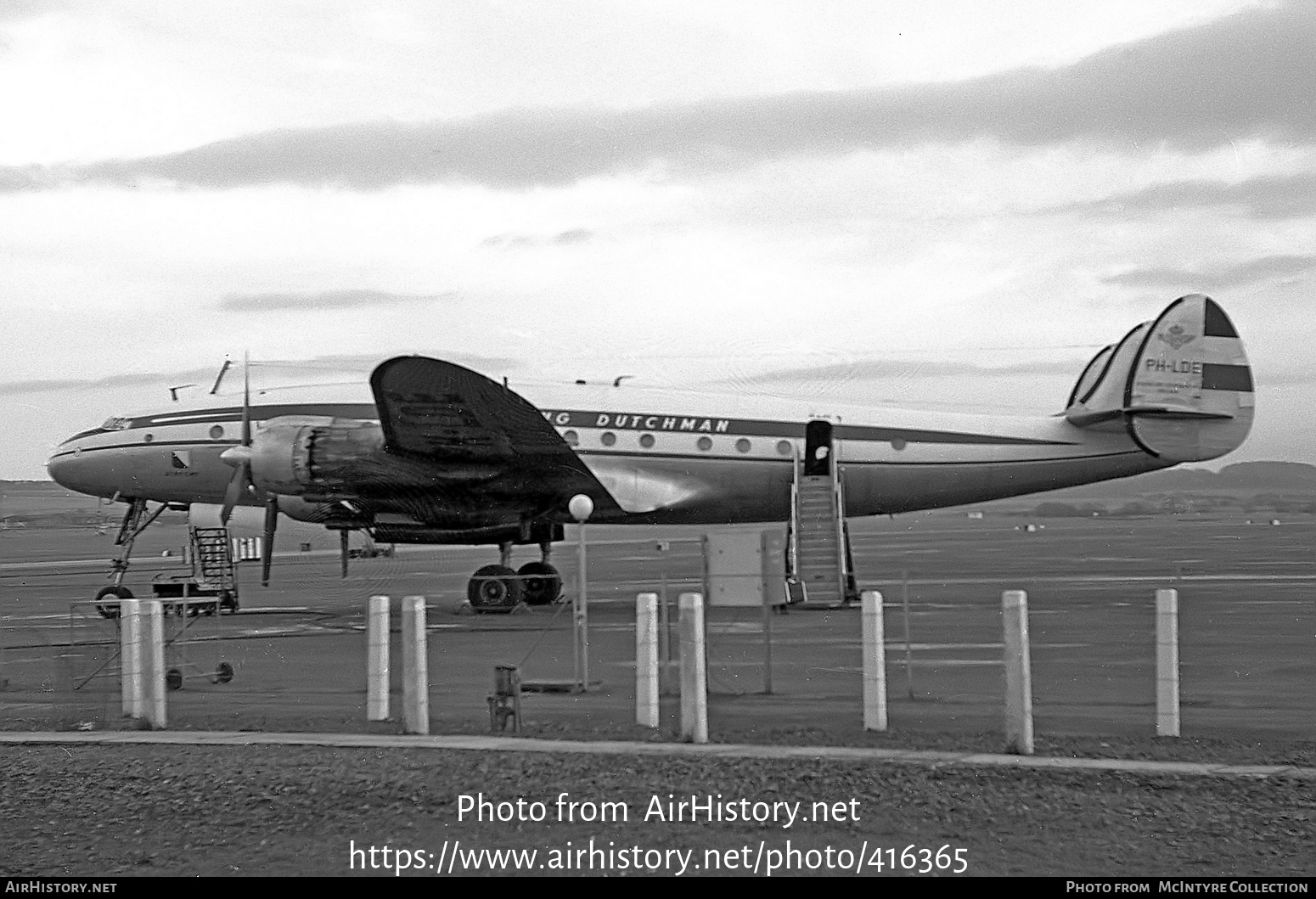 Aircraft Photo of PH-LDE | Lockheed L-749A Constellation | KLM - Royal Dutch Airlines | AirHistory.net #416365