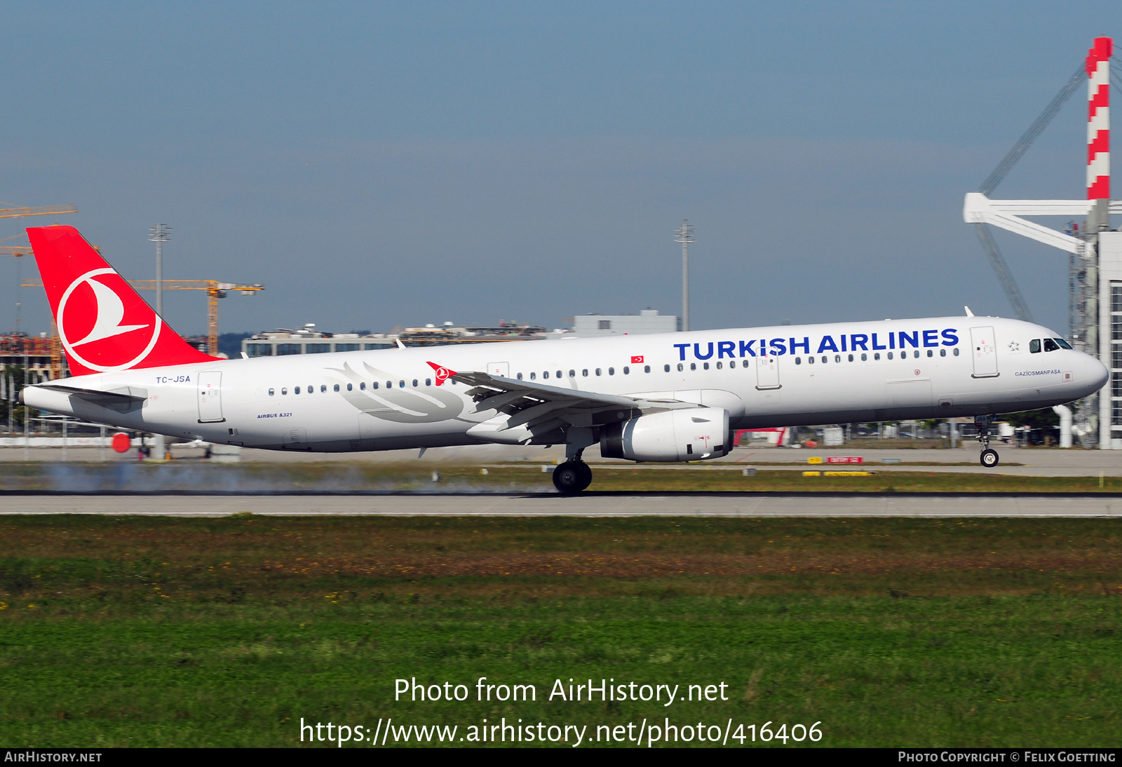 Aircraft Photo of TC-JSA | Airbus A321-231 | Turkish Airlines | AirHistory.net #416406