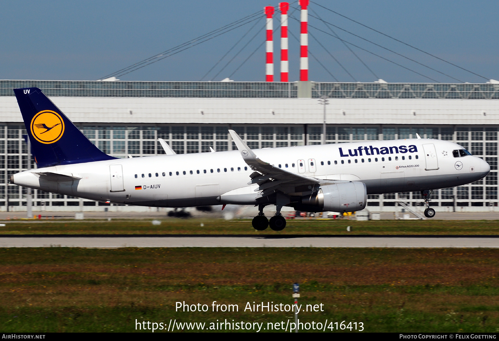 Aircraft Photo of D-AIUV | Airbus A320-214 | Lufthansa | AirHistory.net #416413