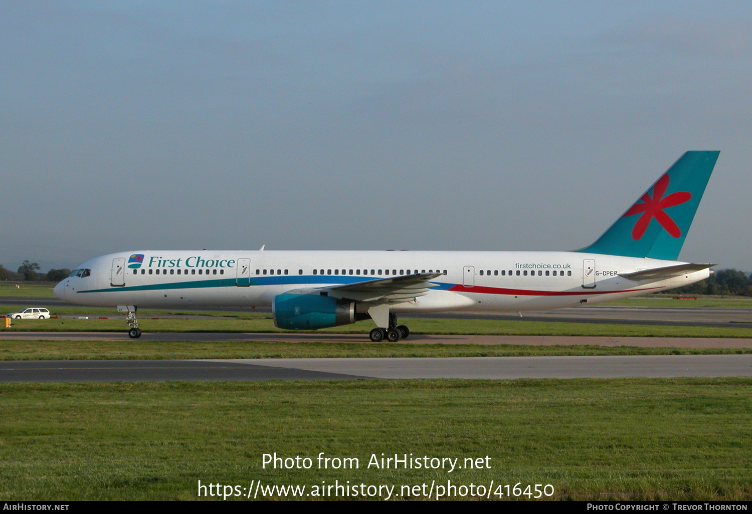 Aircraft Photo of G-CPEP | Boeing 757-2Y0 | First Choice Airways | AirHistory.net #416450