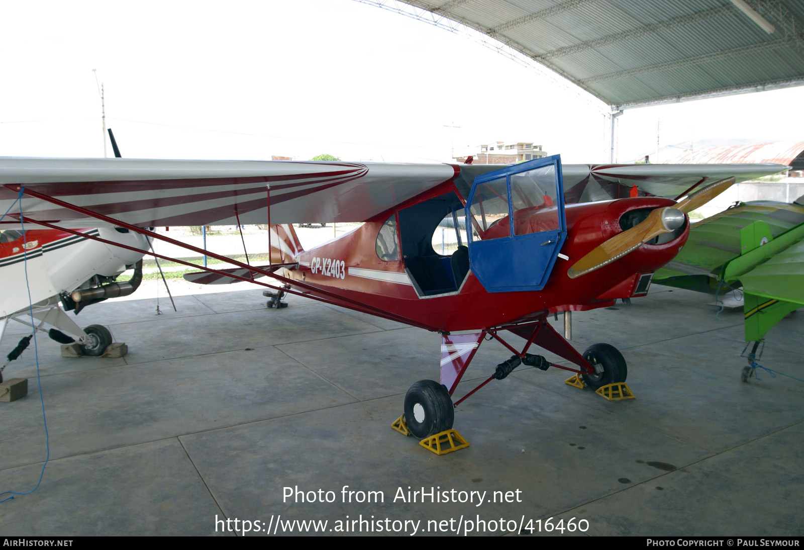 Aircraft Photo of CP-X2403 | Neiva 56C Paulistinha | AirHistory.net #416460