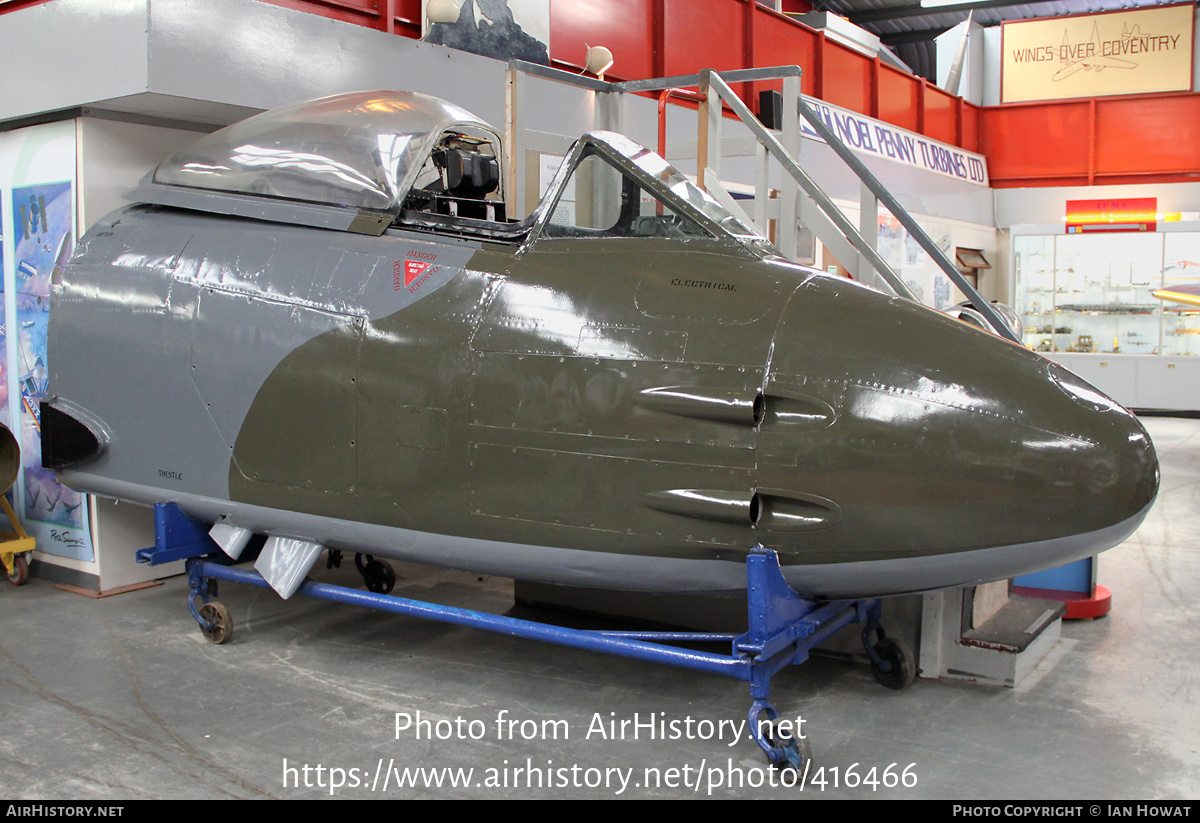 Aircraft Photo of VZ477 | Gloster Meteor F8 | UK - Air Force | AirHistory.net #416466