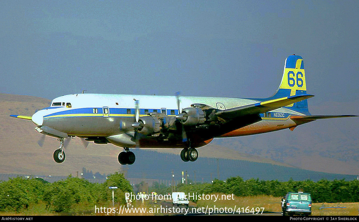 Aircraft Photo of N6353C | Douglas DC-7/AT | AirHistory.net #416497