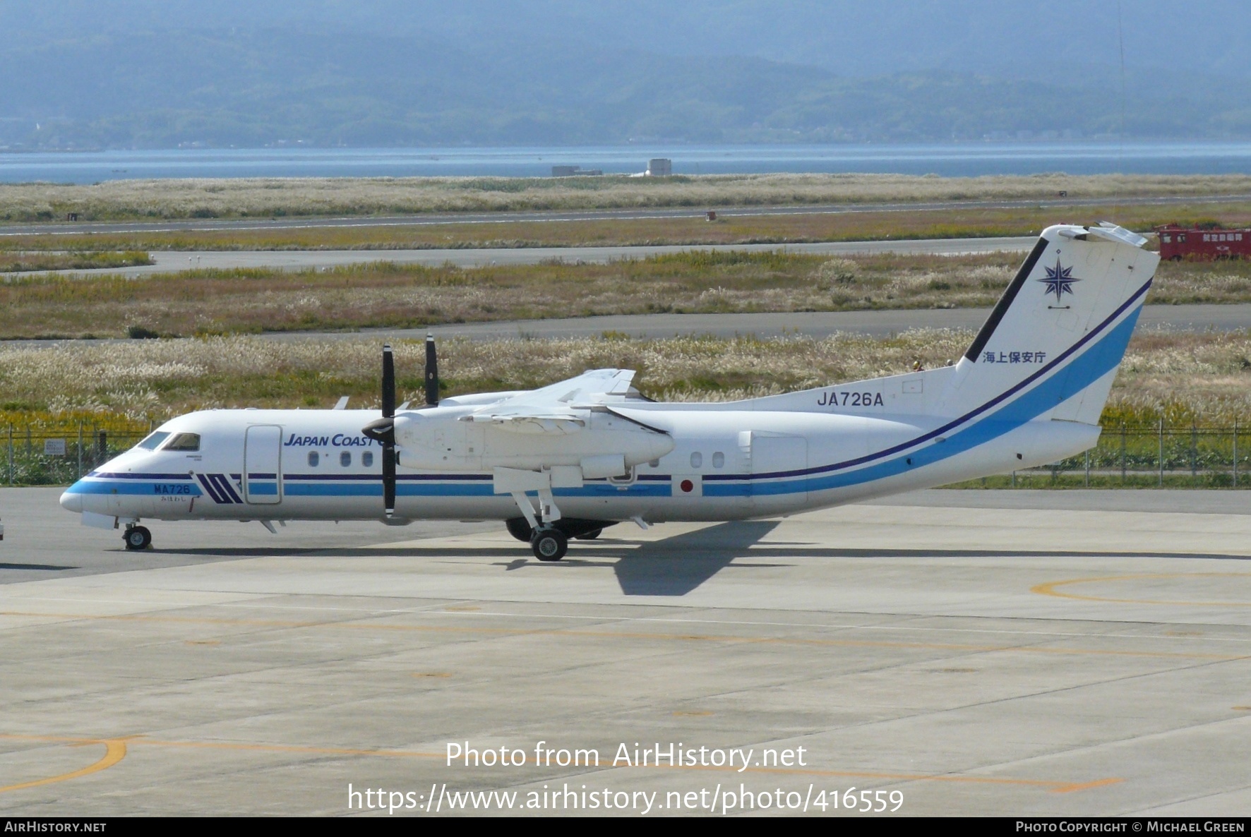 Aircraft Photo of JA726A | Bombardier DHC-8-315Q/MPA | Japan Coast Guard | AirHistory.net #416559