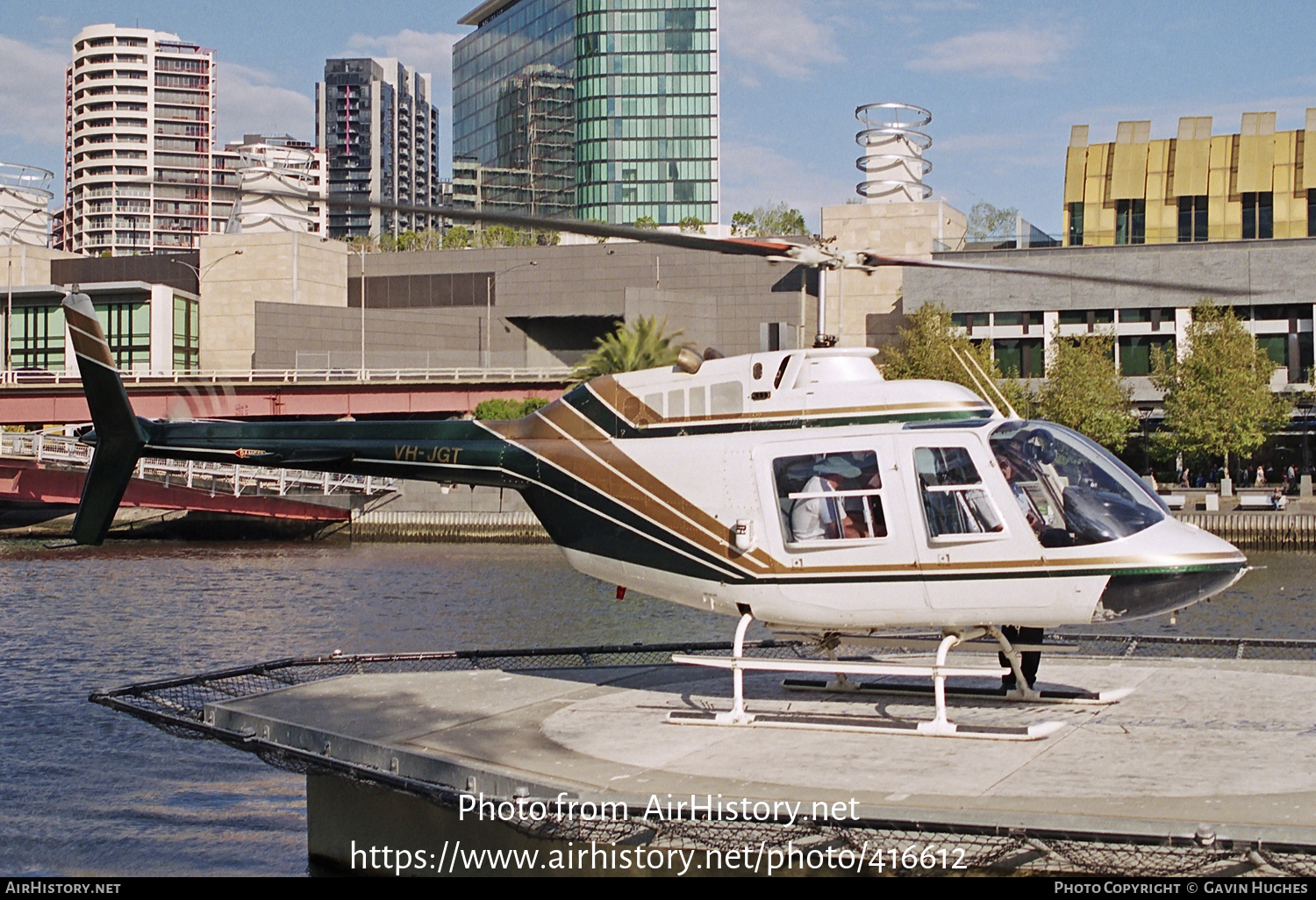 Aircraft Photo of VH-JGT | Bell 206B-2 JetRanger II | AirHistory.net #416612