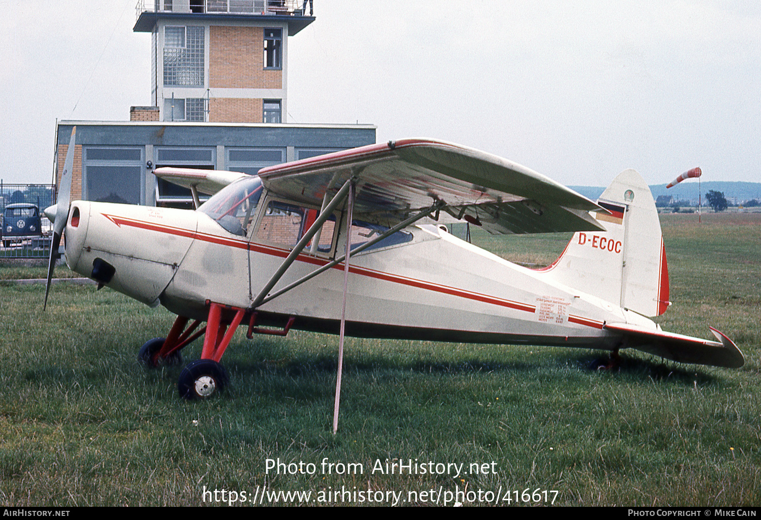 Aircraft Photo of D-ECOC | SAI KZ 7 | AirHistory.net #416617