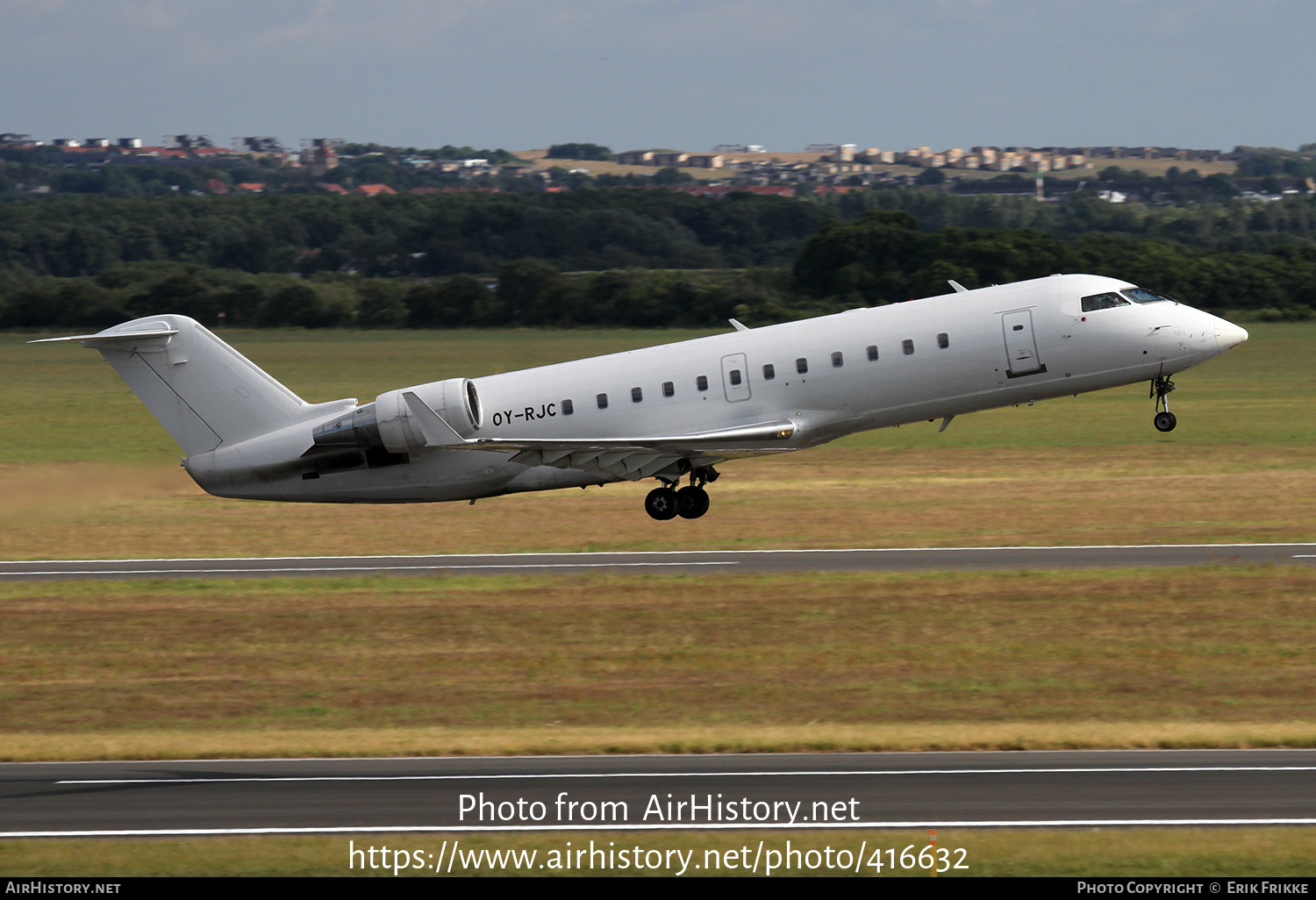 Aircraft Photo of OY-RJC | Canadair CRJ-100LR (CL-600-2B19) | AirHistory.net #416632