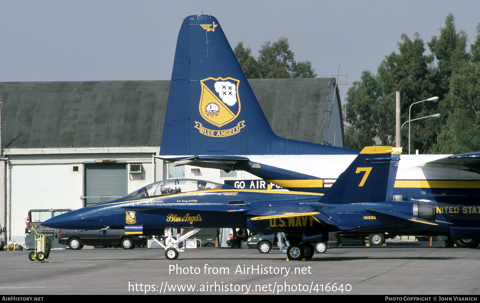 Aircraft Photo of 161932 | McDonnell Douglas F/A-18B Hornet | USA - Navy | AirHistory.net #416640