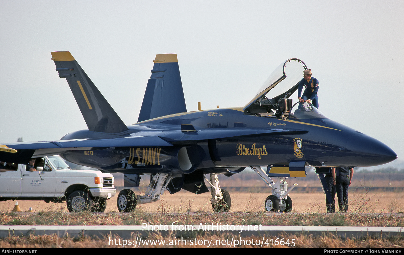 Aircraft Photo of 161973 | McDonnell Douglas F/A-18A Hornet | USA - Navy | AirHistory.net #416645