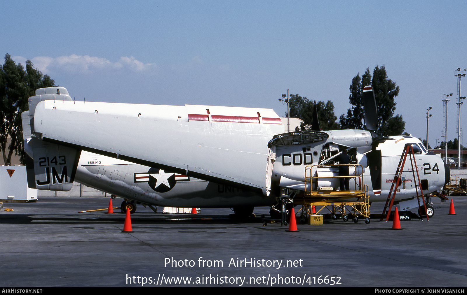 Aircraft Photo of 162143 | Grumman C-2A Greyhound | USA - Navy | AirHistory.net #416652