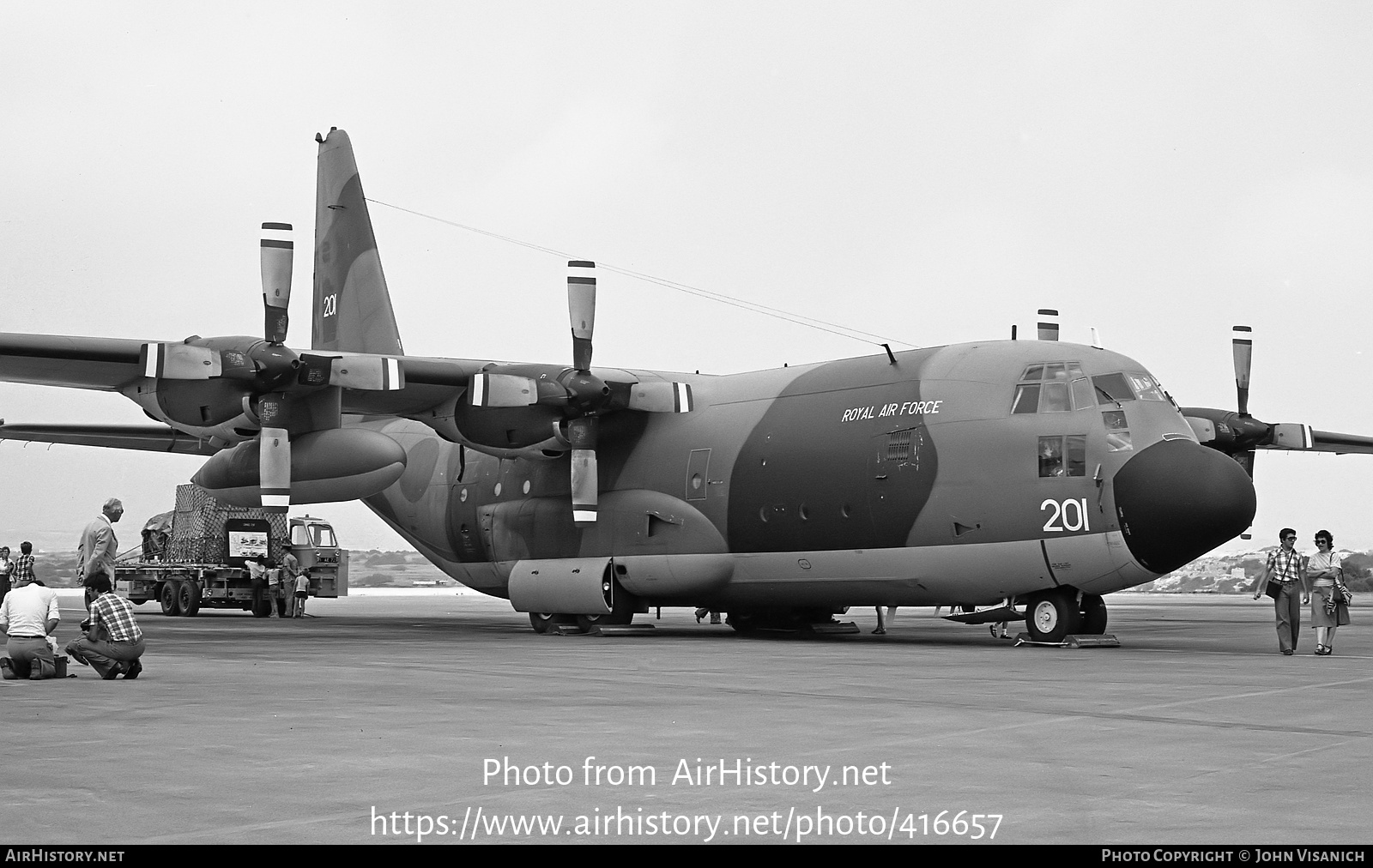 Aircraft Photo of XV201 | Lockheed C-130K Hercules C1 (L-382) | UK - Air Force | AirHistory.net #416657