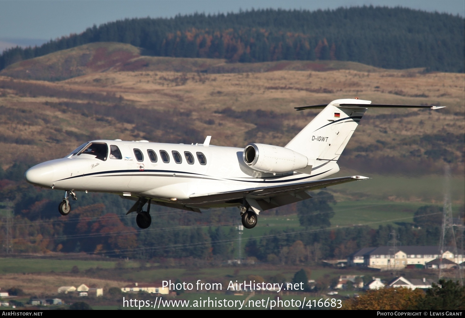 Aircraft Photo of D-IGWT | Cessna 525A CitationJet CJ2+ | Sylt Air | AirHistory.net #416683