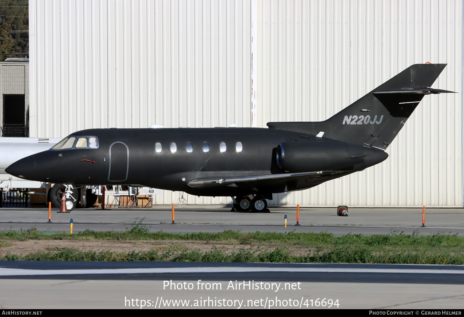 Aircraft Photo of N220JJ | Raytheon Hawker 800XP | AirHistory.net #416694