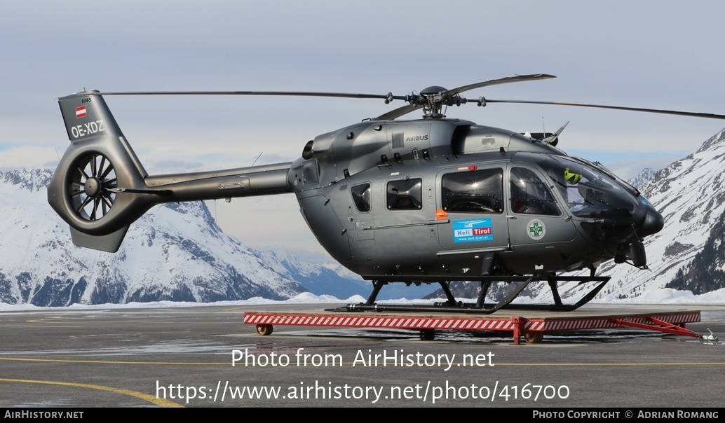 Aircraft Photo of OE-XDZ | Airbus Helicopters H-145 (BK-117D-2) | Heli Tirol | AirHistory.net #416700