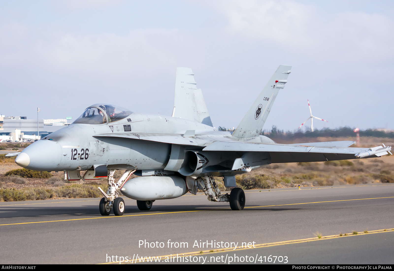 Aircraft Photo of C.15-68 | McDonnell Douglas EF-18M Hornet | Spain - Air Force | AirHistory.net #416703