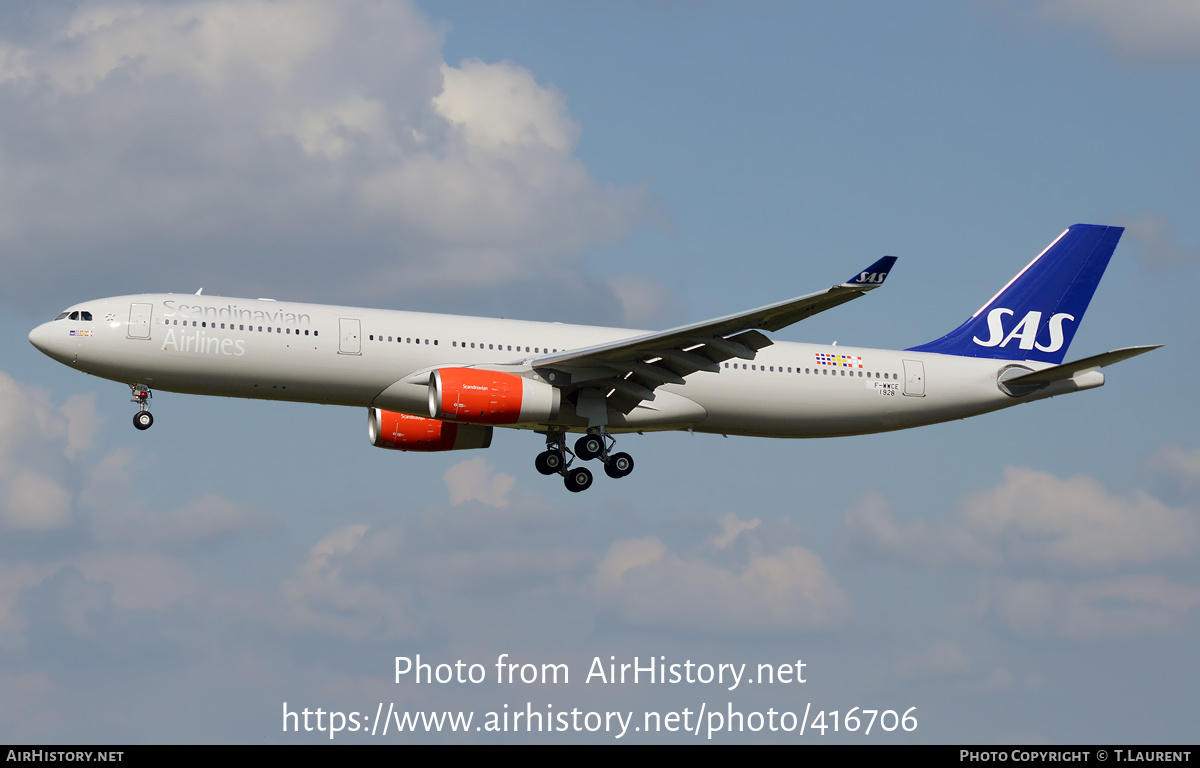 Aircraft Photo of F-WWCE | Airbus A330-343E | Scandinavian Airlines - SAS | AirHistory.net #416706