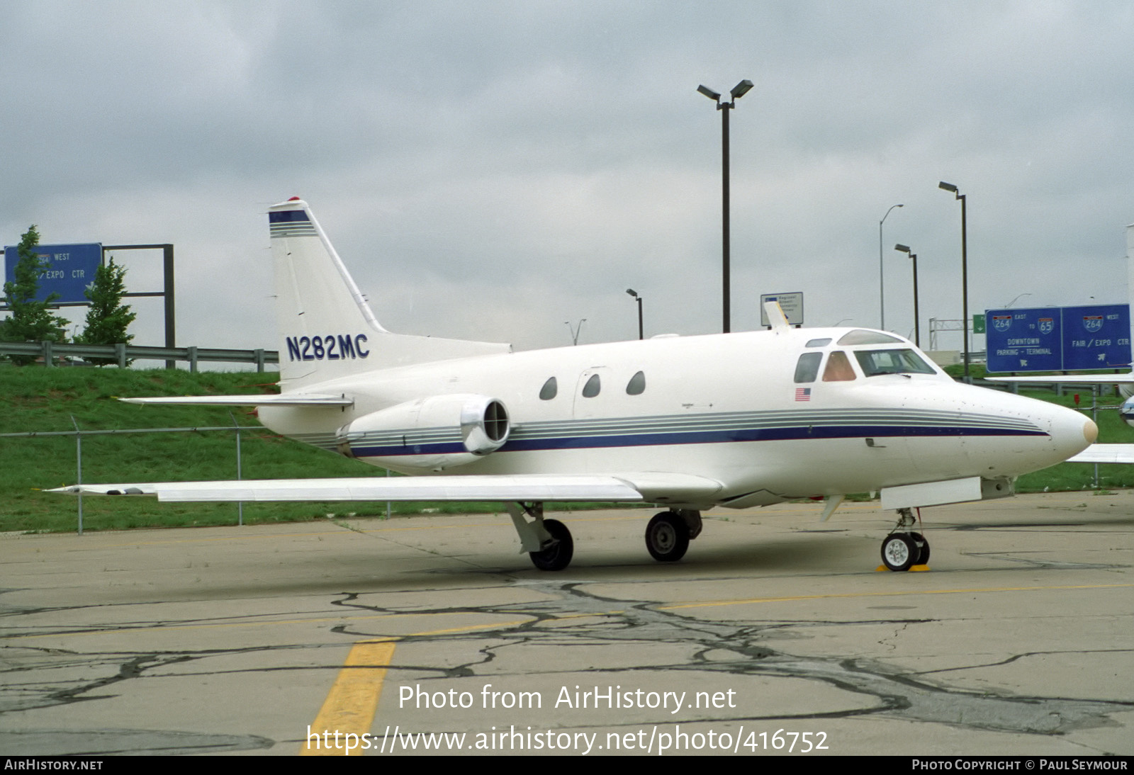 Aircraft Photo of N282MC | North American NA-282 Sabreliner 40 | AirHistory.net #416752