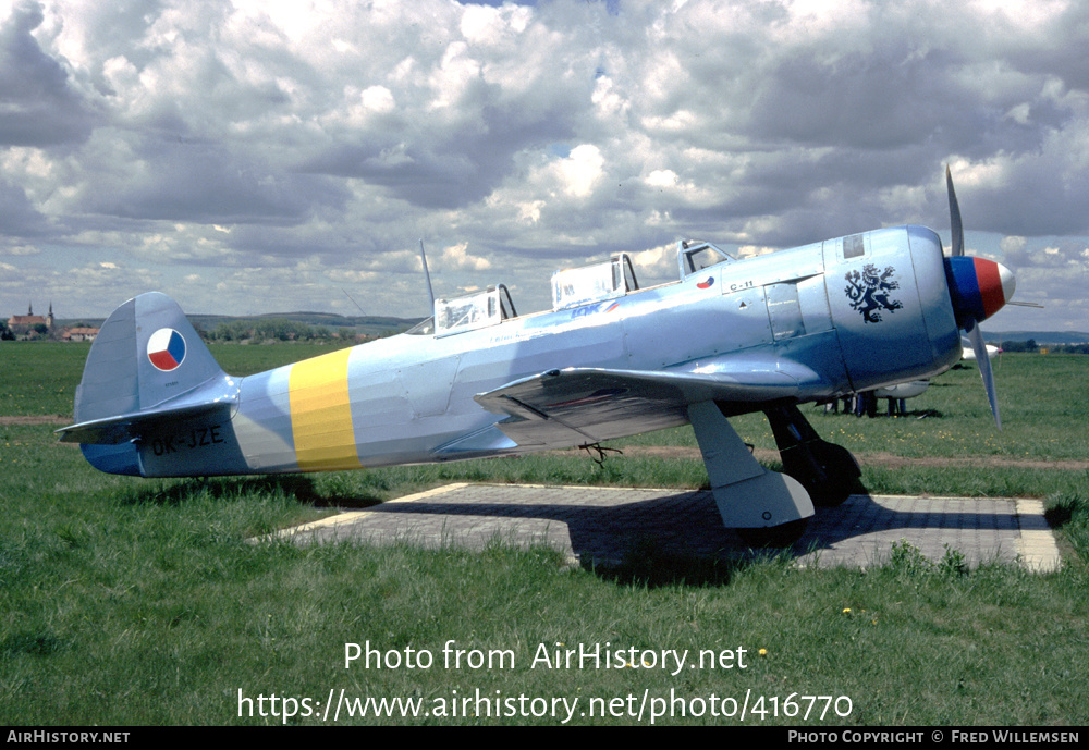 Aircraft Photo of OK-JZE | Let C.11 | Czechoslovakia - Air Force | AirHistory.net #416770