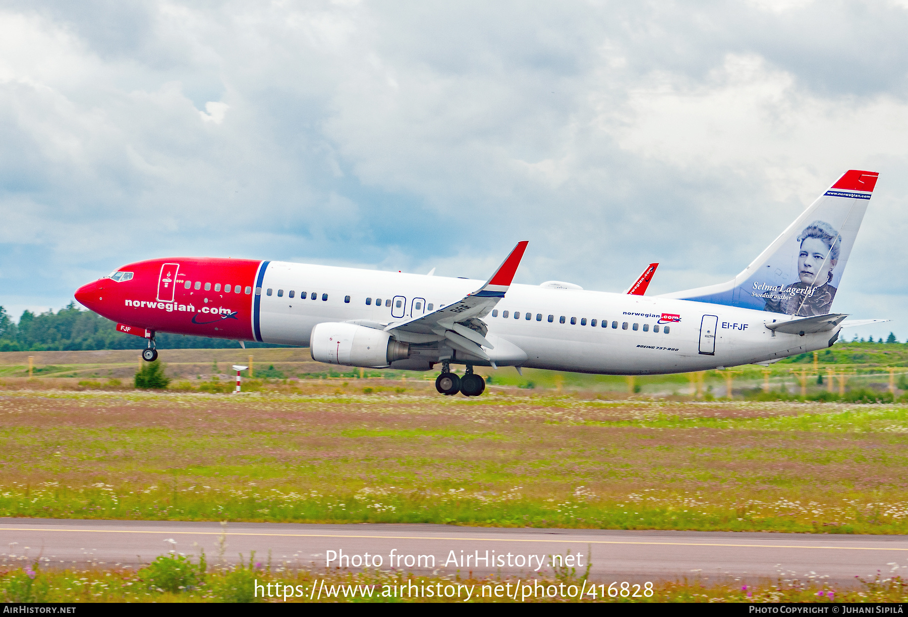 Aircraft Photo of EI-FJF | Boeing 737-86N | Norwegian | AirHistory.net #416828