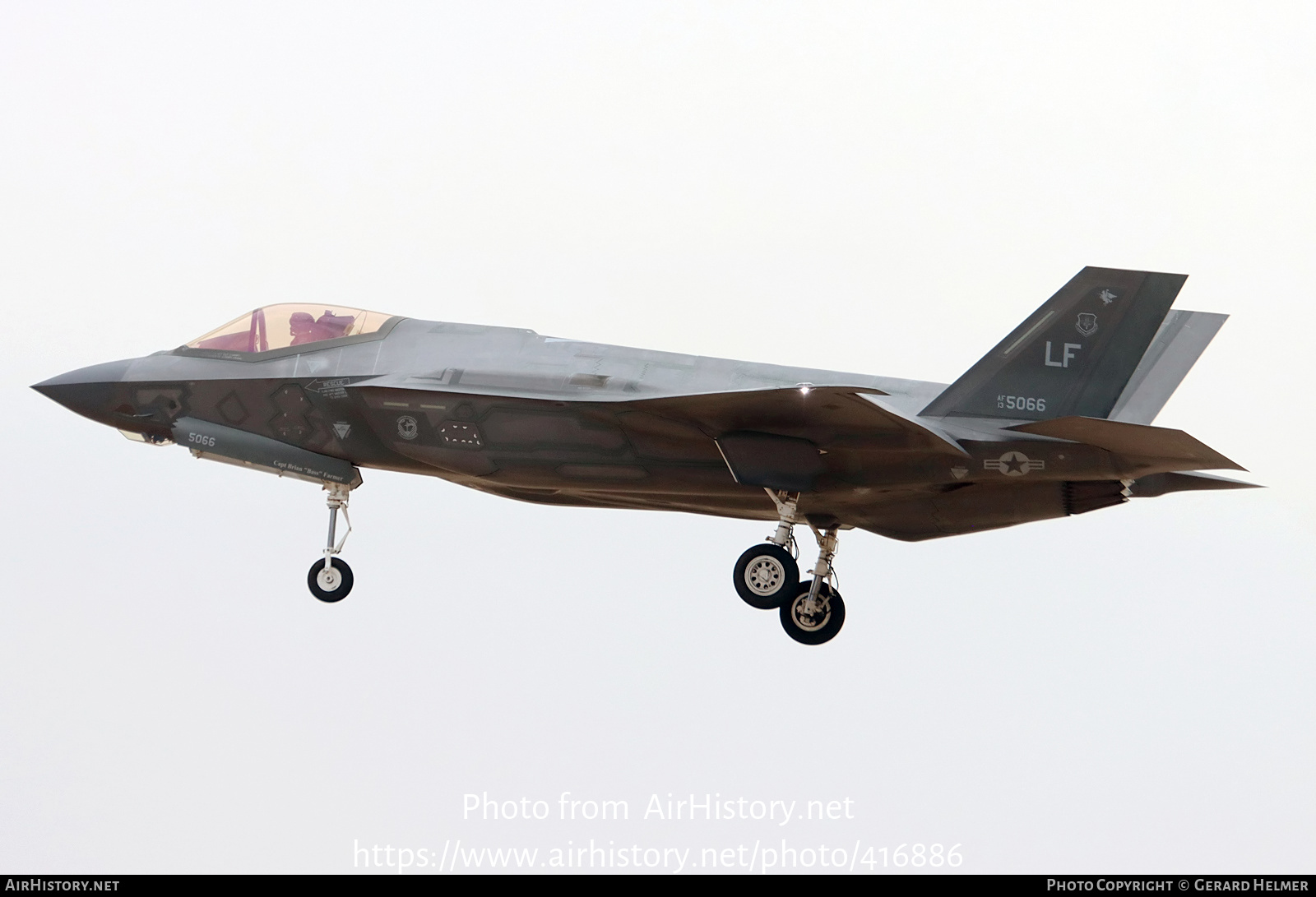 Aircraft Photo of 13-5066 / AF13-5066 | Lockheed Martin F-35A Lightning II | USA - Air Force | AirHistory.net #416886