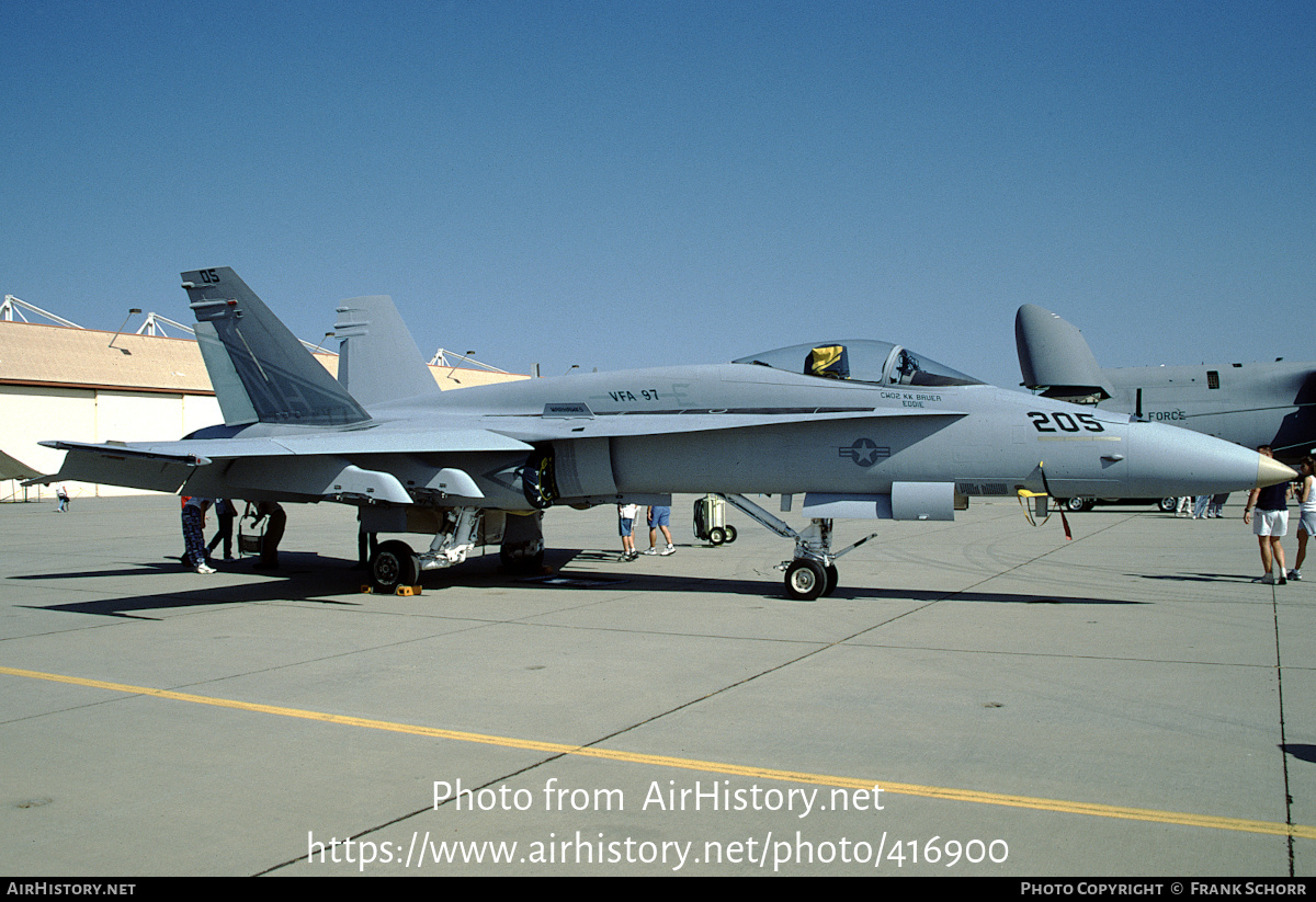 Aircraft Photo of 163107 | McDonnell Douglas F/A-18A+ Hornet | USA - Navy | AirHistory.net #416900