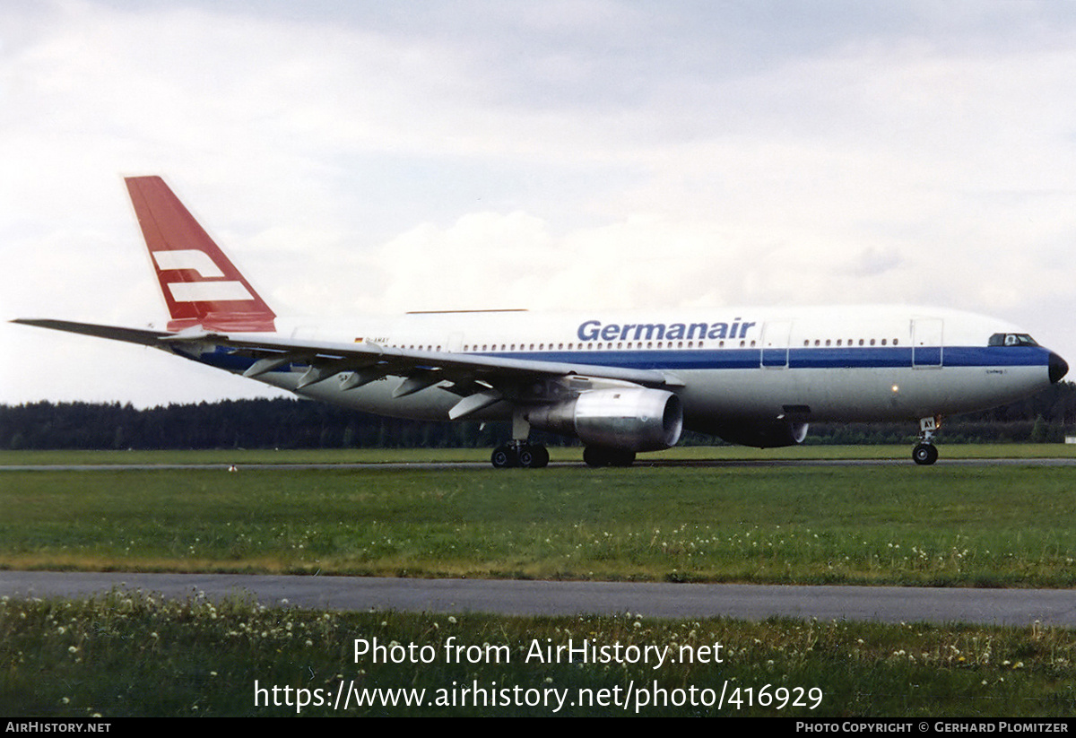 Aircraft Photo of D-AMAY | Airbus A300B4-103 | Germanair | AirHistory.net #416929