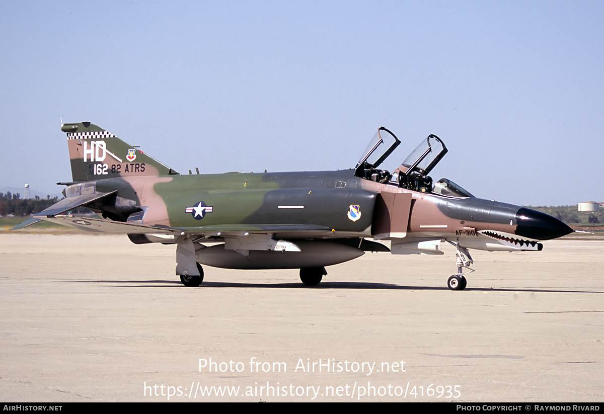 Aircraft Photo of 72-0162 / AF72-162 | McDonnell Douglas QF-4E Phantom II | USA - Air Force | AirHistory.net #416935