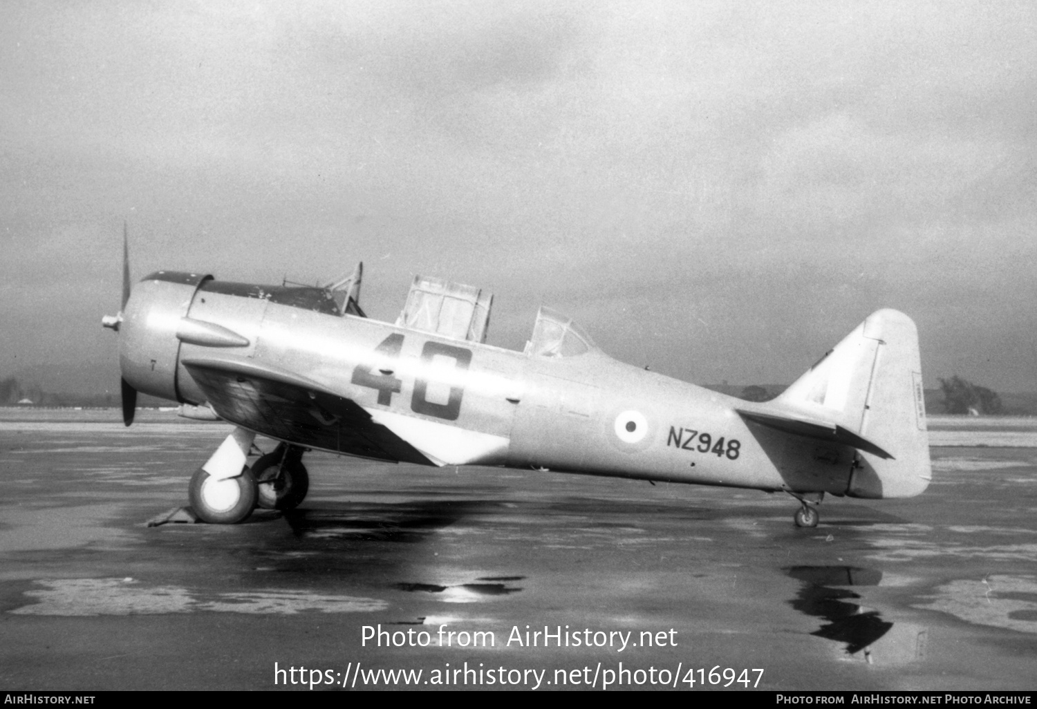 Aircraft Photo of NZ948 | North American AT-6D Harvard II | New Zealand - Air Force | AirHistory.net #416947