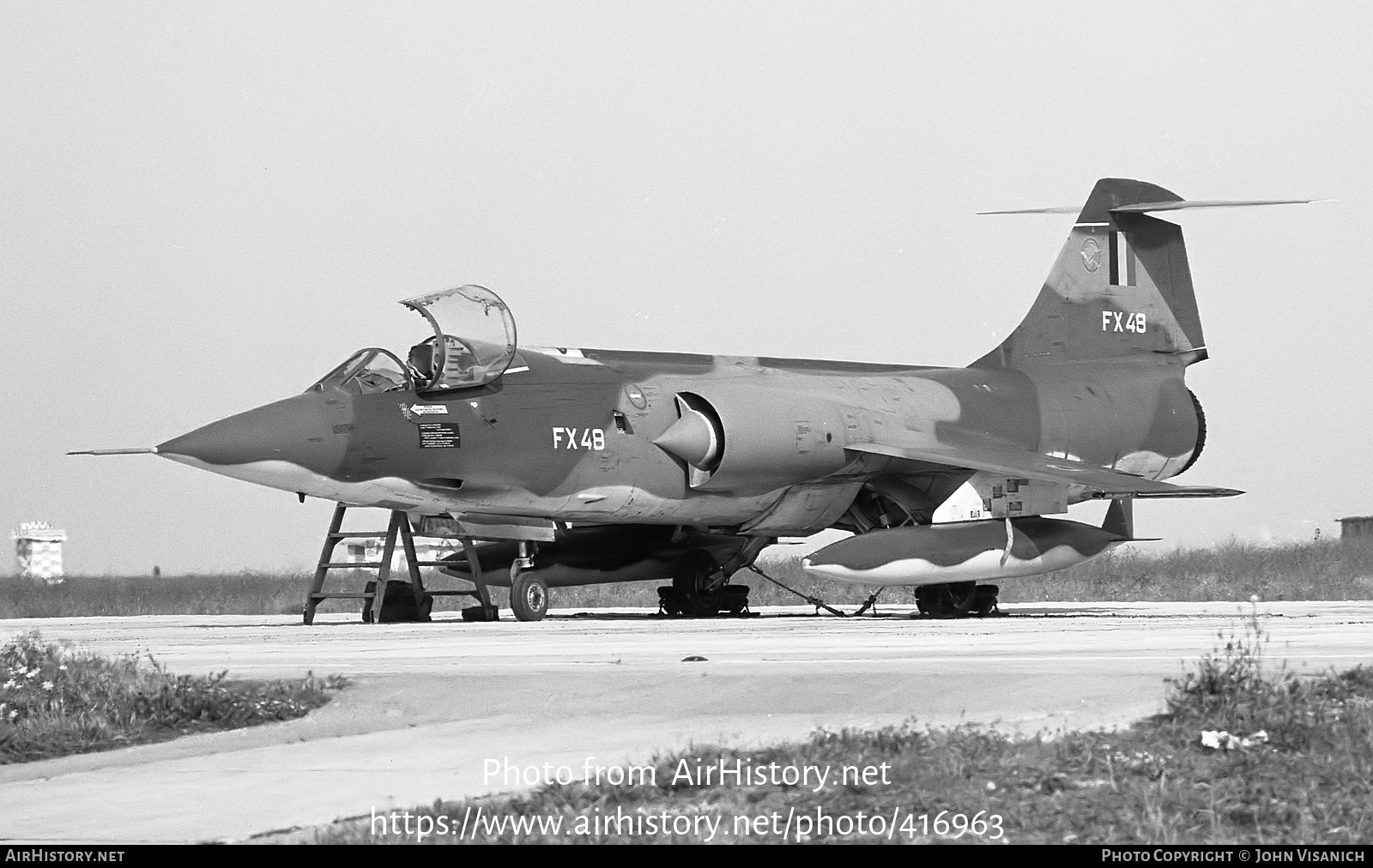 Aircraft Photo of FX48 | Lockheed F-104G Starfighter | Belgium - Air Force | AirHistory.net #416963