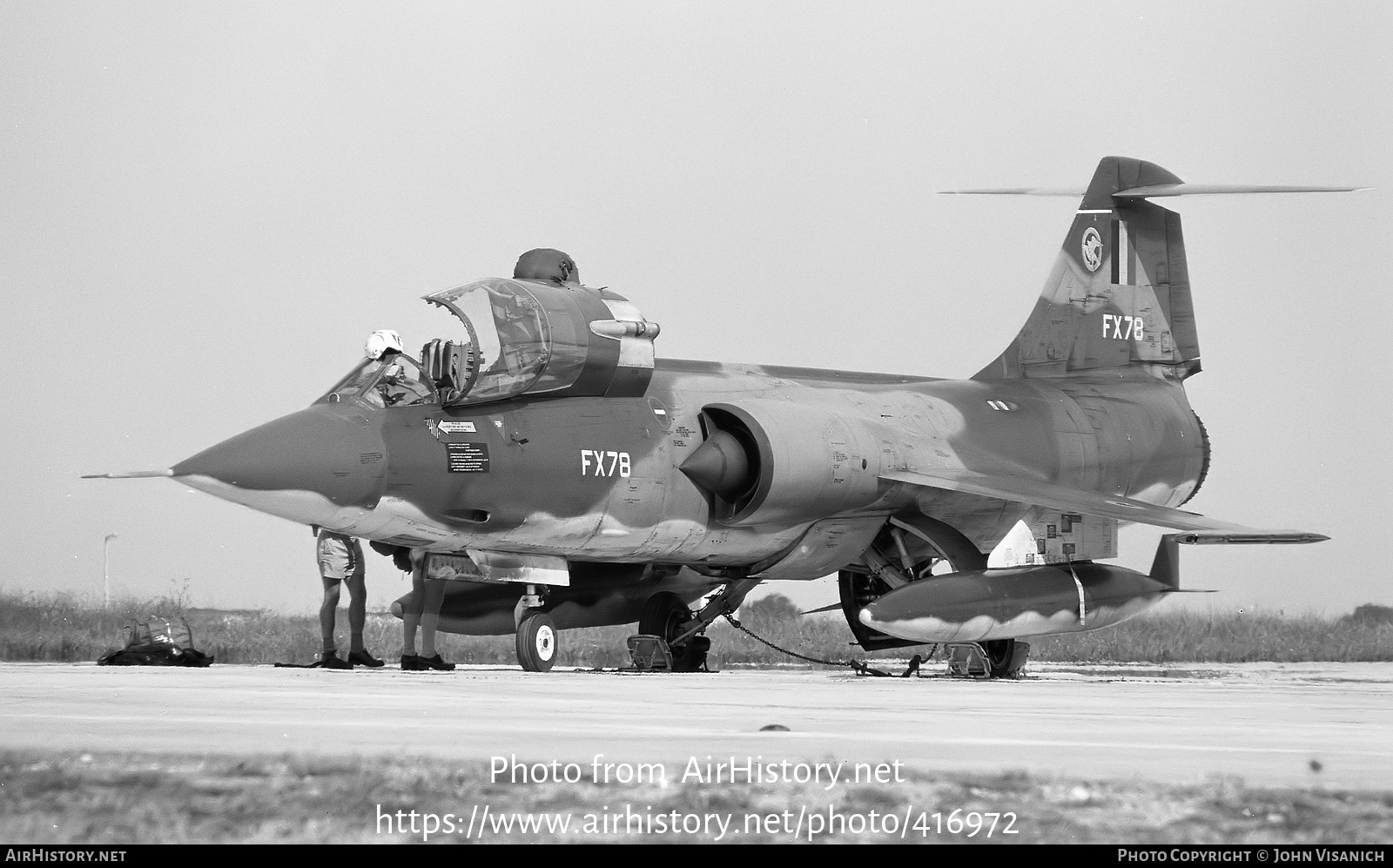 Aircraft Photo of FX78 | Lockheed F-104G Starfighter | Belgium - Air Force | AirHistory.net #416972