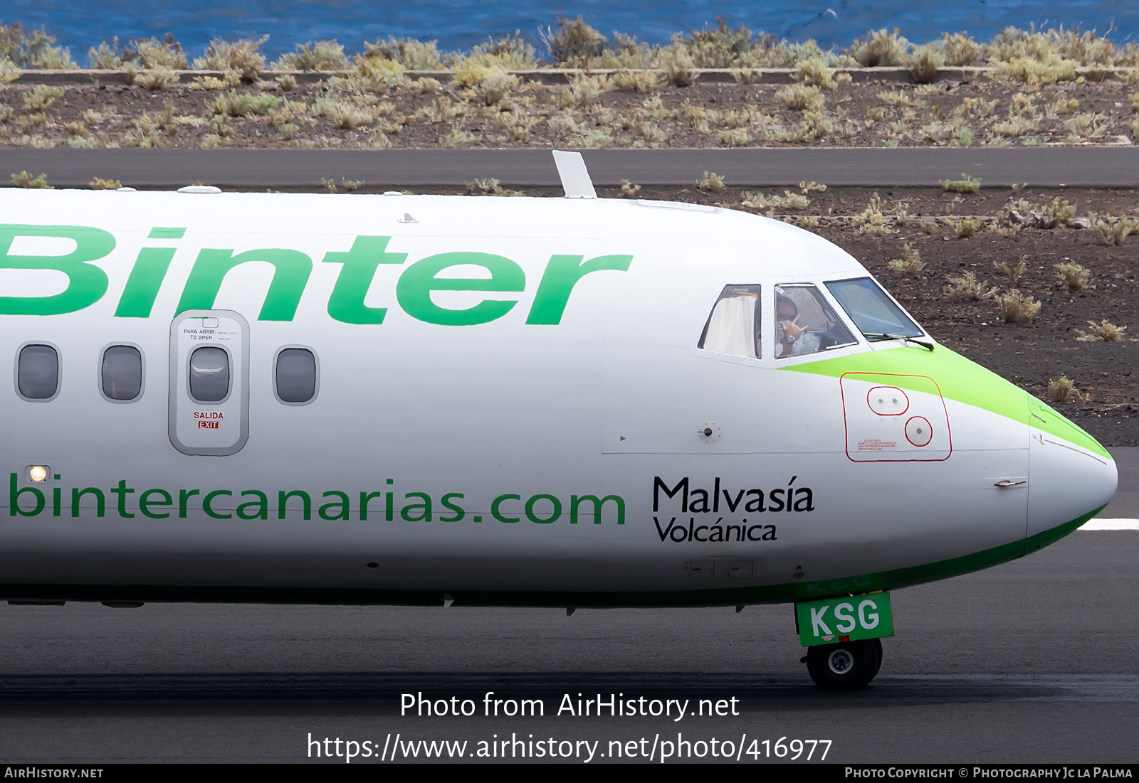 Aircraft Photo of EC-KSG | ATR ATR-72-600 (ATR-72-212A) | Binter Canarias | AirHistory.net #416977