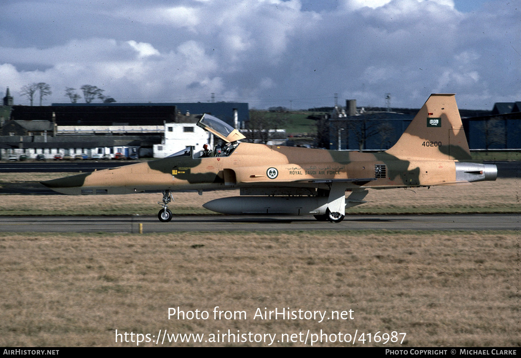 Aircraft Photo of 40200 | Northrop RF-5E Tigereye | Saudi Arabia - Air Force | AirHistory.net #416987