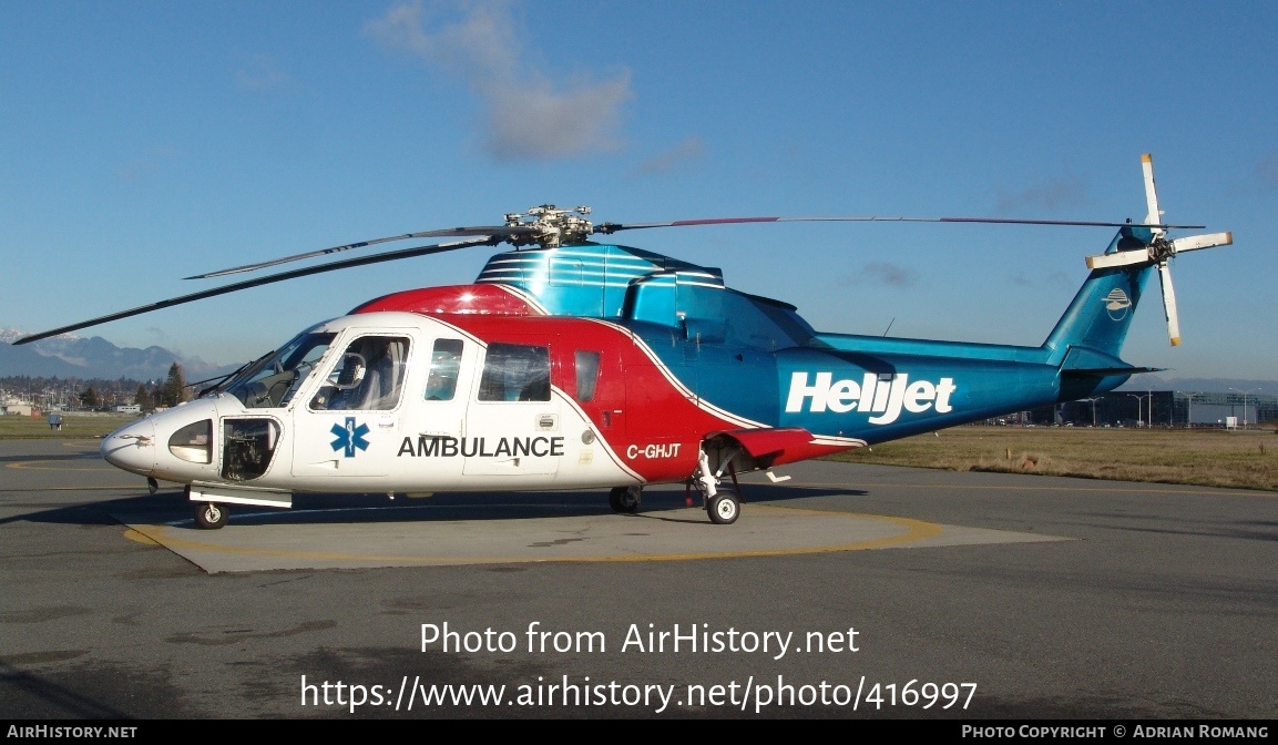 Aircraft Photo of C-GHJT | Sikorsky S-76A | HeliJet | AirHistory.net #416997