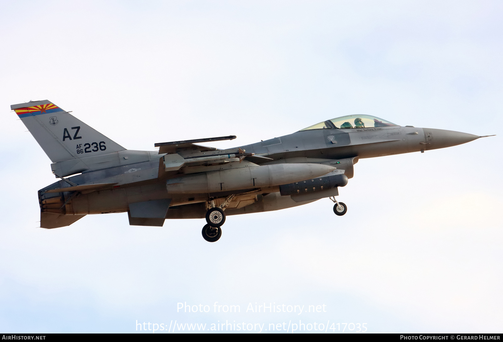 Aircraft Photo of 86-0236 / AF86-236 | General Dynamics F-16C Fighting Falcon | USA - Air Force | AirHistory.net #417035