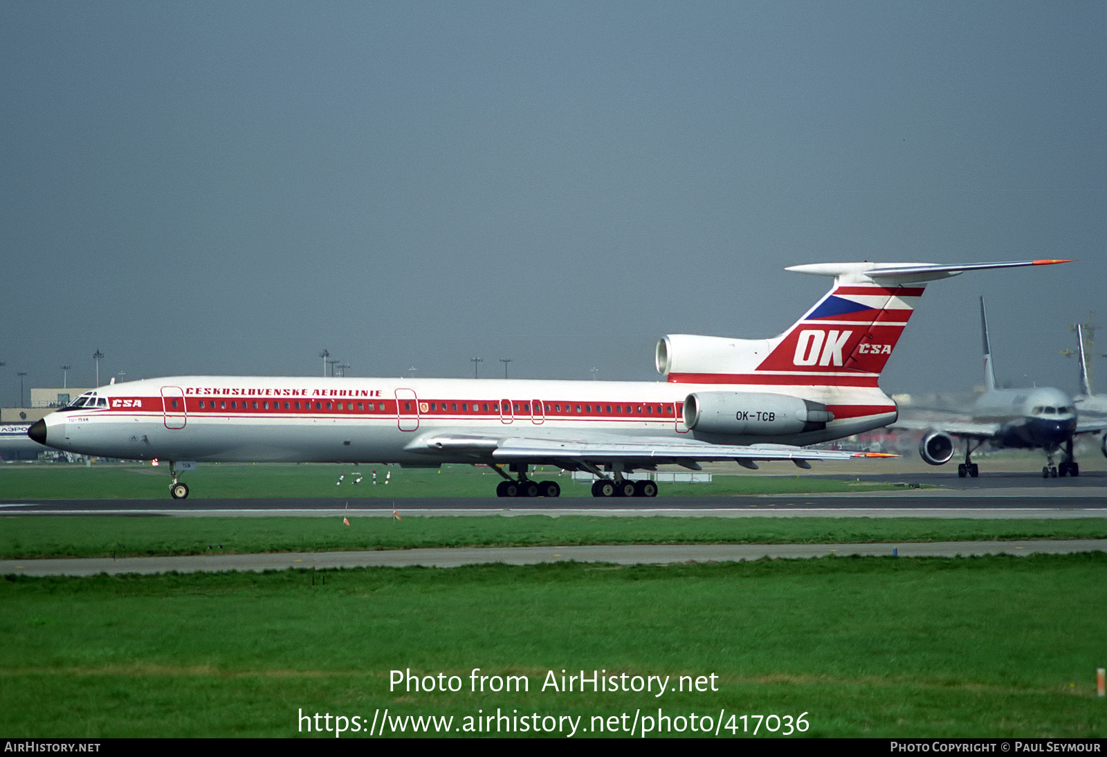 Aircraft Photo of OK-TCB | Tupolev Tu-154M | ČSA - Československé Aerolinie - Czechoslovak Airlines | AirHistory.net #417036