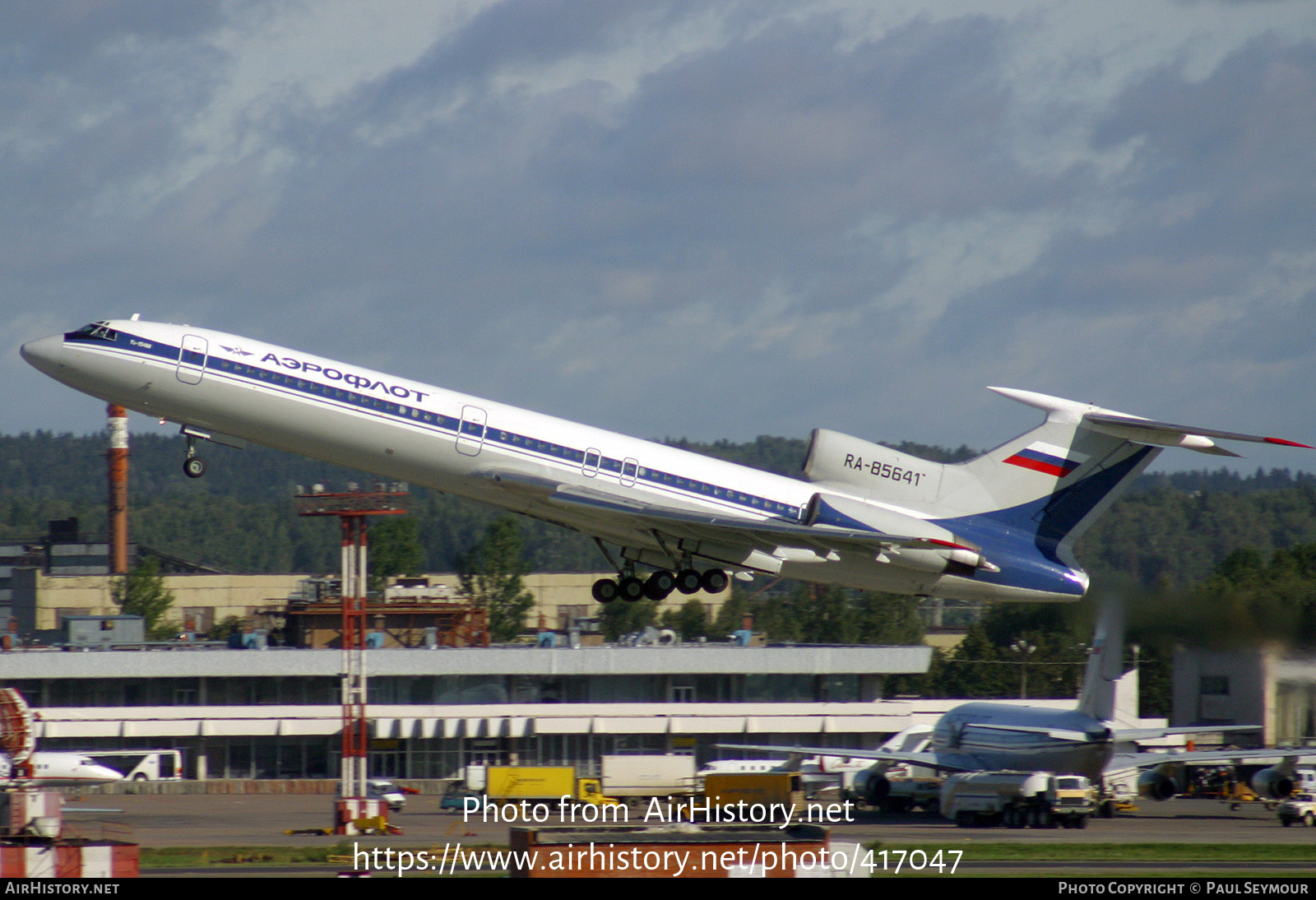 Aircraft Photo of RA-85641 | Tupolev Tu-154M | Aeroflot | AirHistory.net #417047