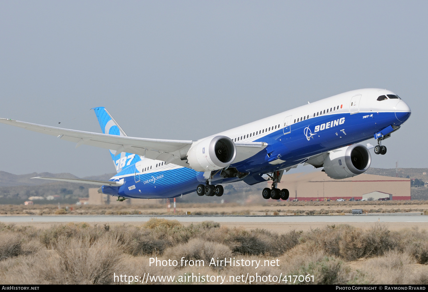 Aircraft Photo of N789EX | Boeing 787-9 Dreamliner | Boeing | AirHistory.net #417061