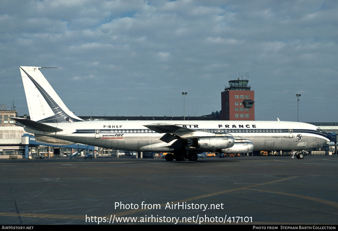 Aircraft Photo of F-BHSF | Boeing 707-328 | Air France | AirHistory.net #417101