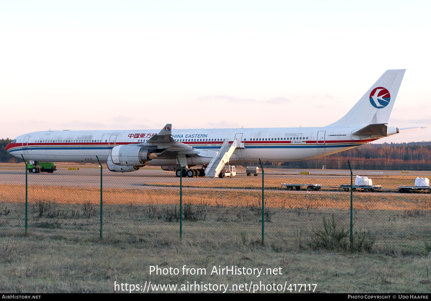 Aircraft Photo of D-AAAU | Airbus A340-642 | China Eastern Airlines | AirHistory.net #417117