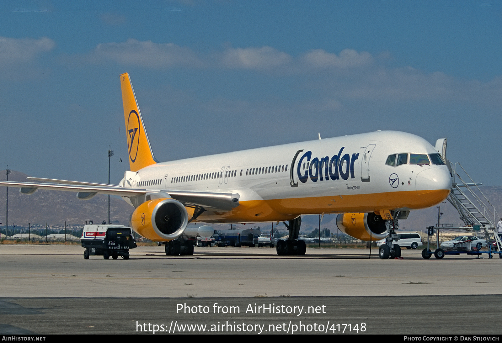 Aircraft Photo of N6067B | Boeing 757-330 | Boeing | Condor Flugdienst | AirHistory.net #417148