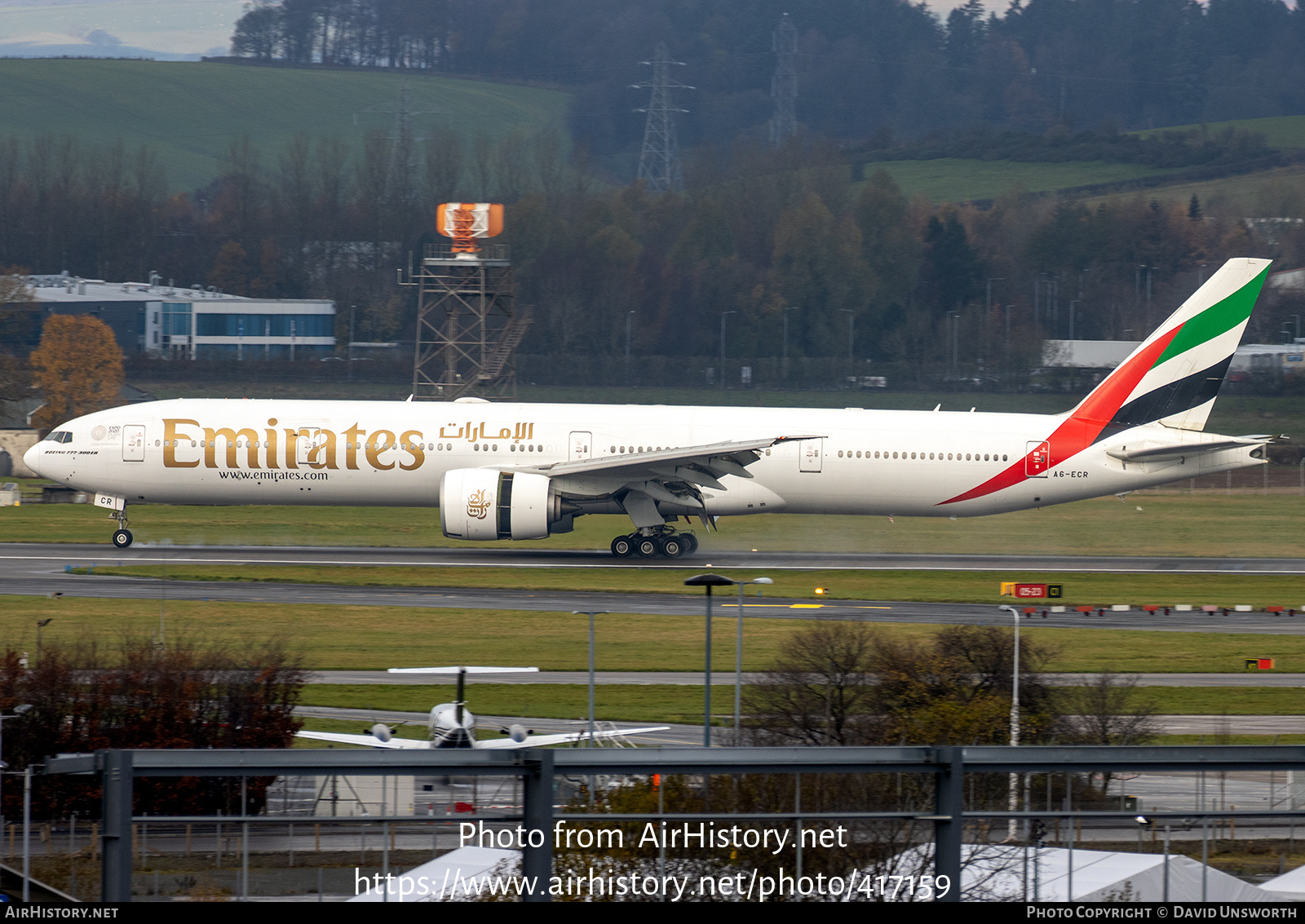 Aircraft Photo of A6-ECR | Boeing 777-31H/ER | Emirates | AirHistory.net #417159