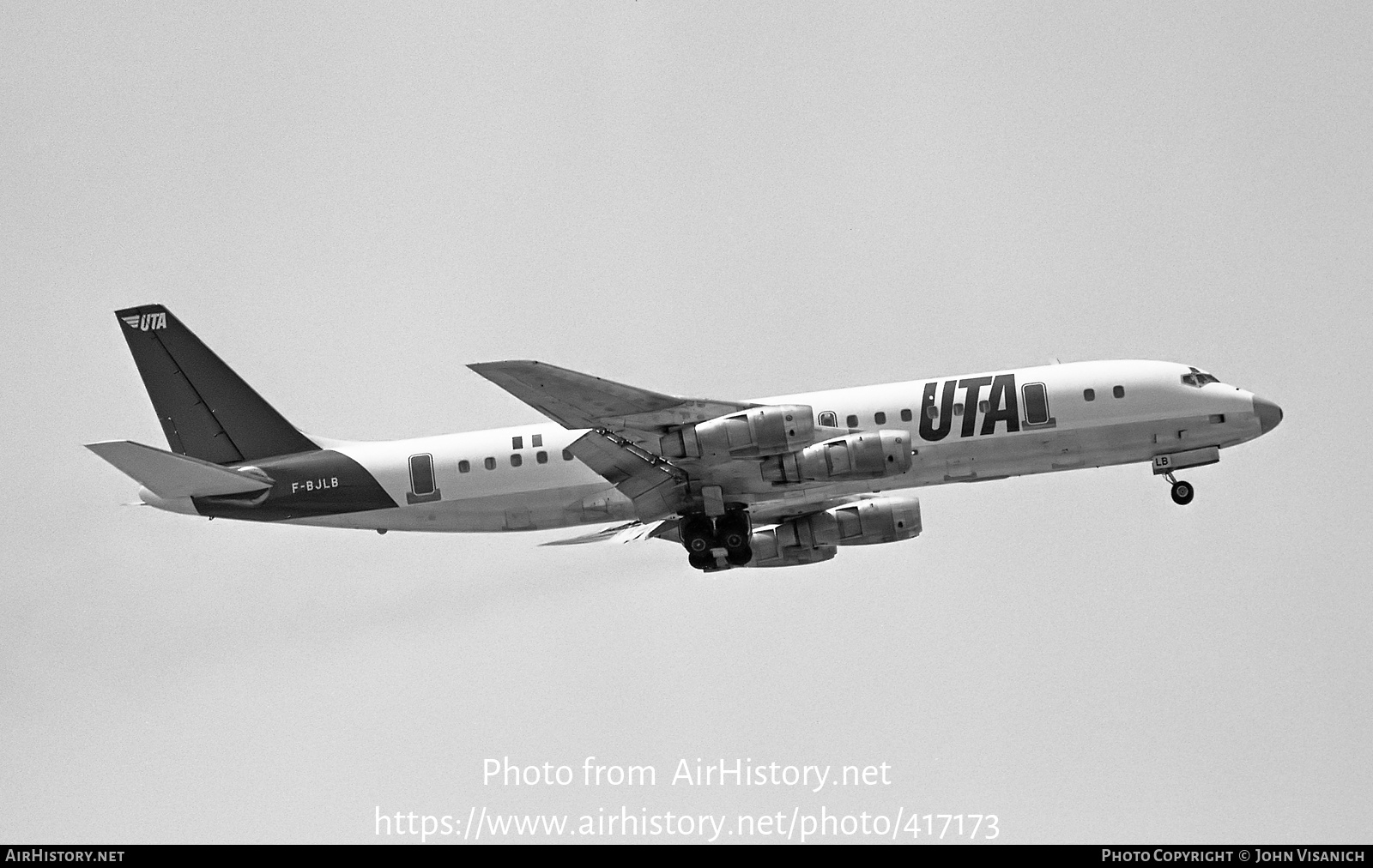 Aircraft Photo of F-BJLB | Douglas DC-8-53 | UTA - Union de Transports Aériens | AirHistory.net #417173