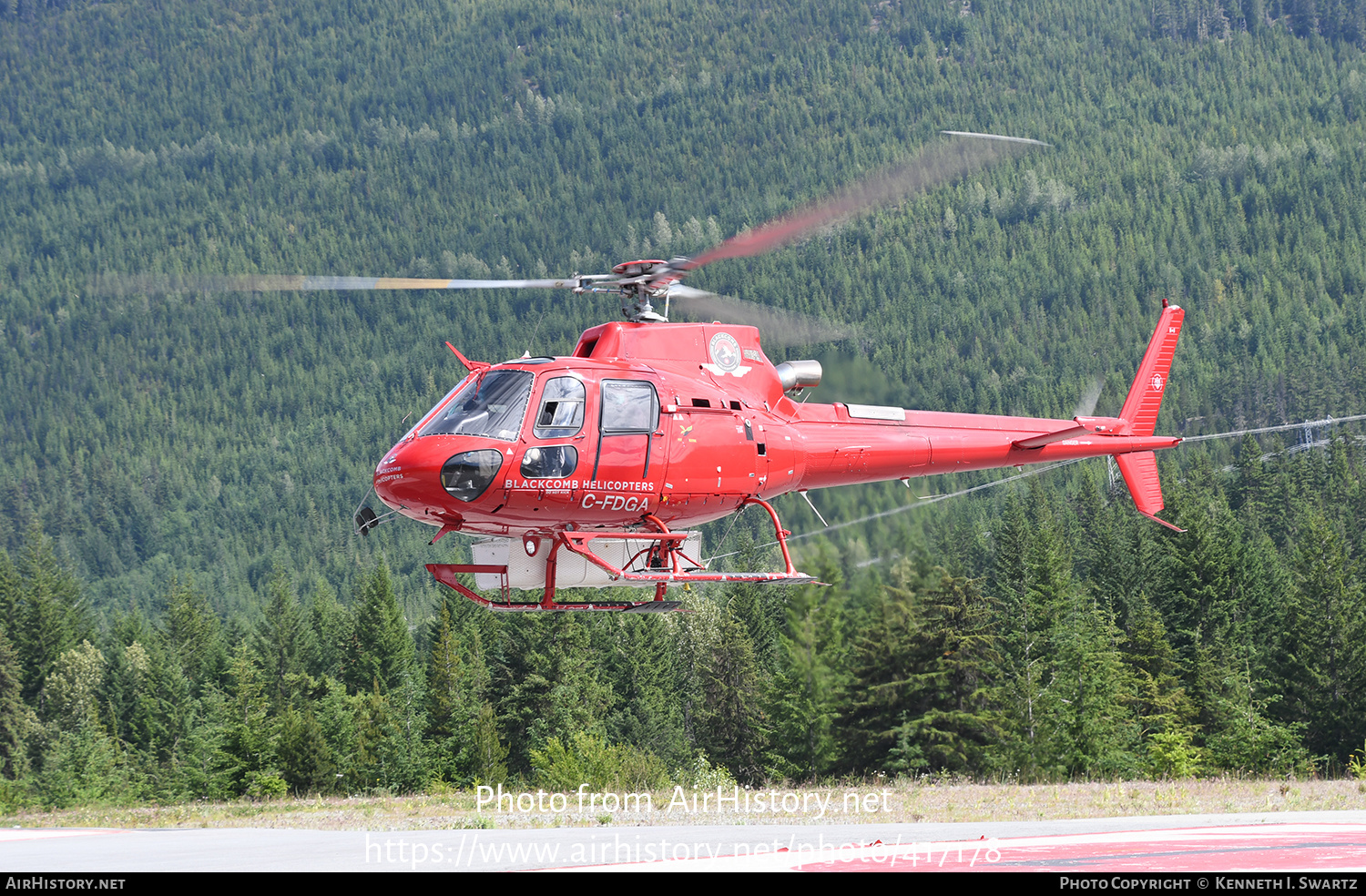 Aircraft Photo of C-FDGA | Aerospatiale AS-350B-3 Ecureuil | Blackcomb Helicopters | AirHistory.net #417178