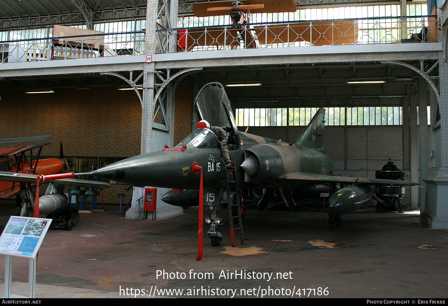 Aircraft Photo of BA15 | Dassault Mirage 5BA | Belgium - Air Force | AirHistory.net #417186