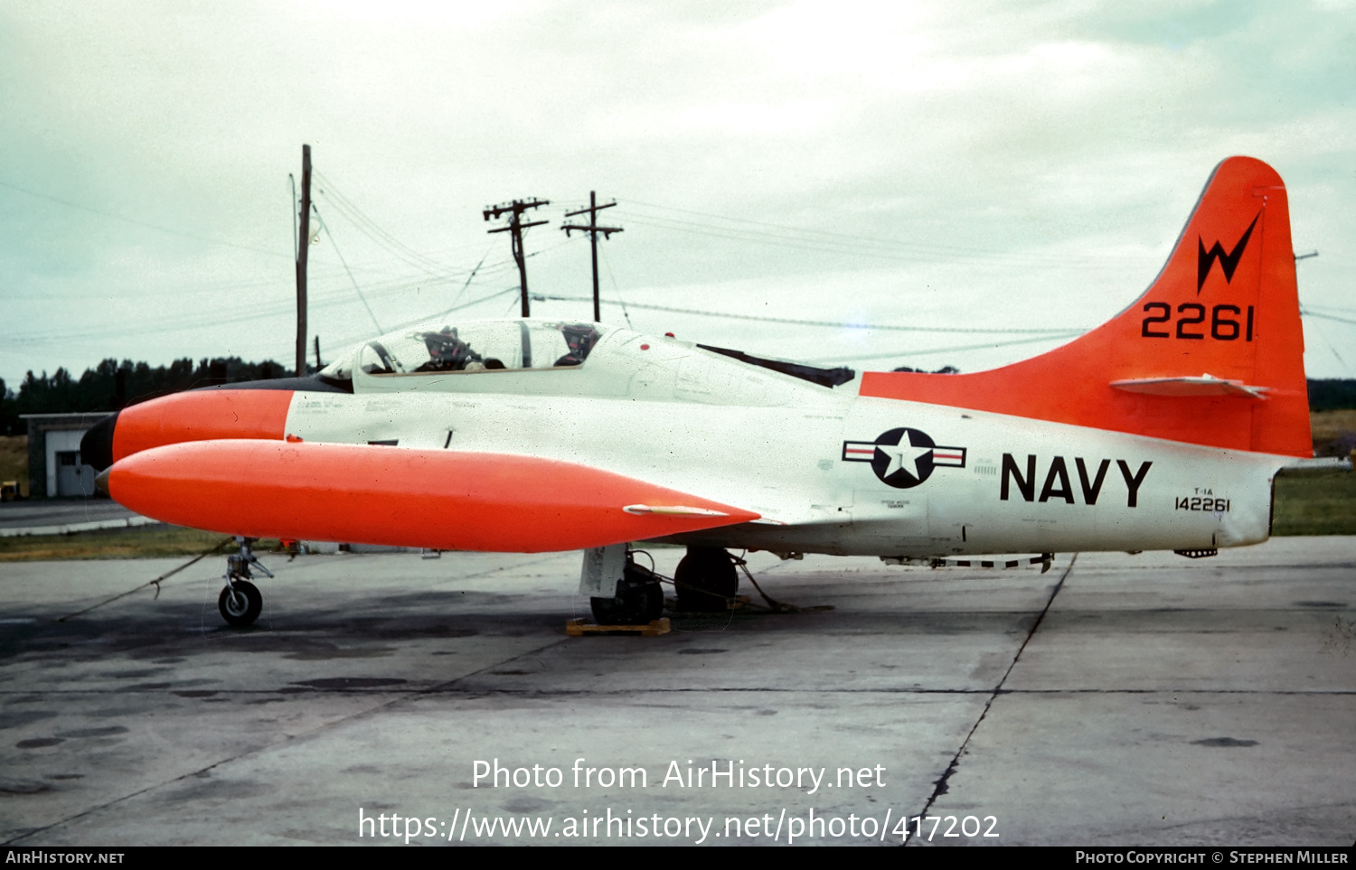 Aircraft Photo of 142261 / 2261 | Lockheed T-1A Seastar | USA - Navy | AirHistory.net #417202