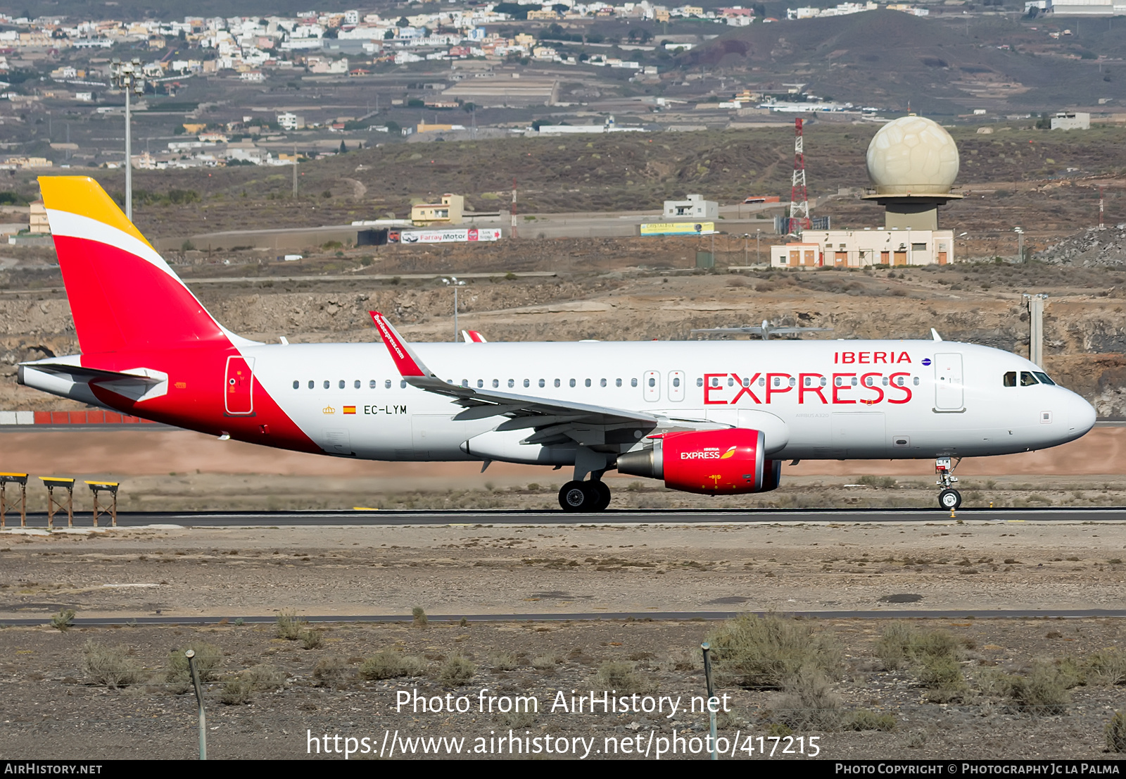 Aircraft Photo of EC-LYM | Airbus A320-216 | Iberia Express | AirHistory.net #417215