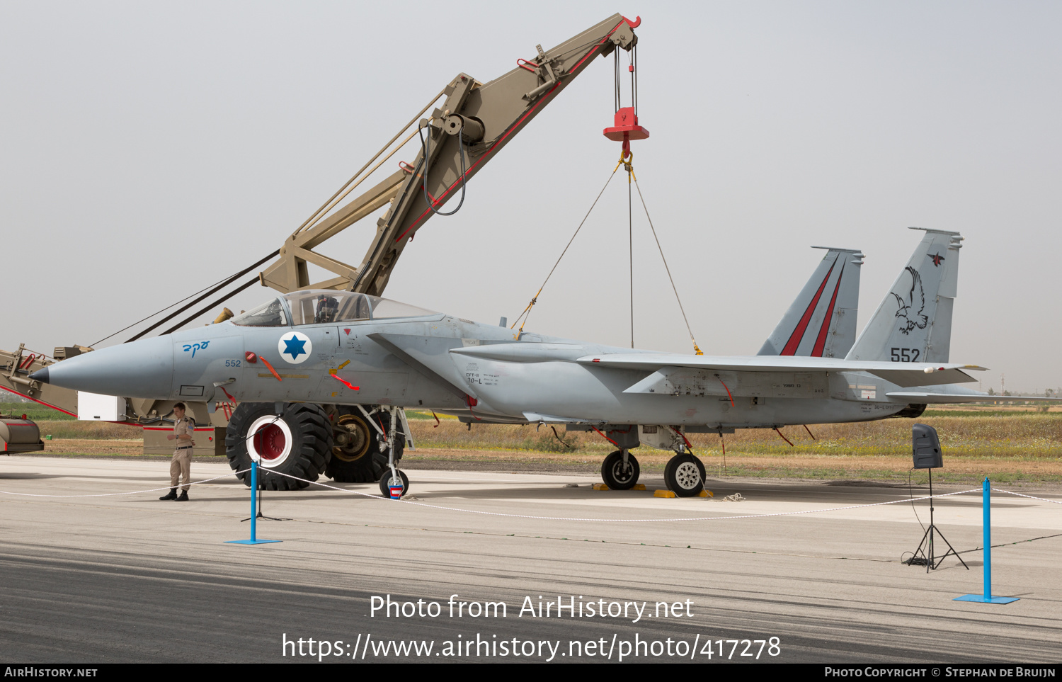 Aircraft Photo of 552 | McDonnell Douglas F-15C Baz | Israel - Air Force | AirHistory.net #417278