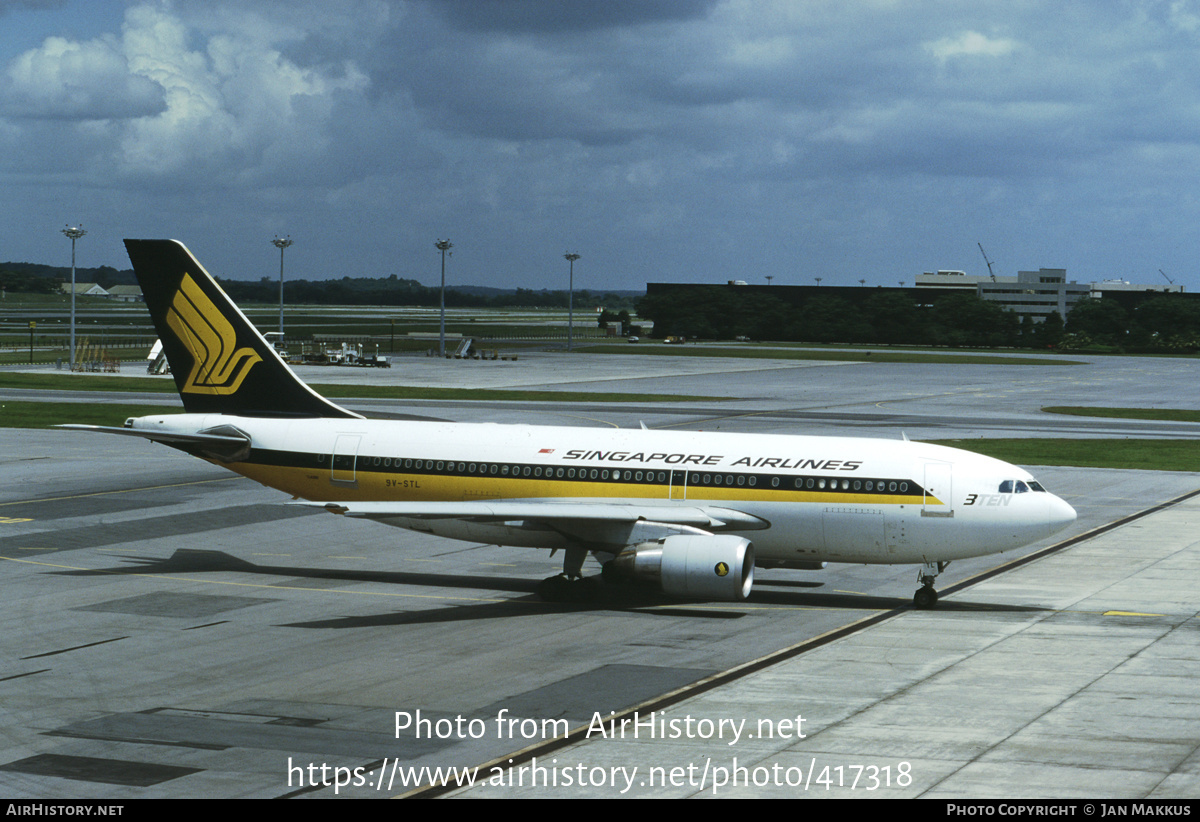 Aircraft Photo of 9V-STL | Airbus A310-222 | Singapore Airlines | AirHistory.net #417318